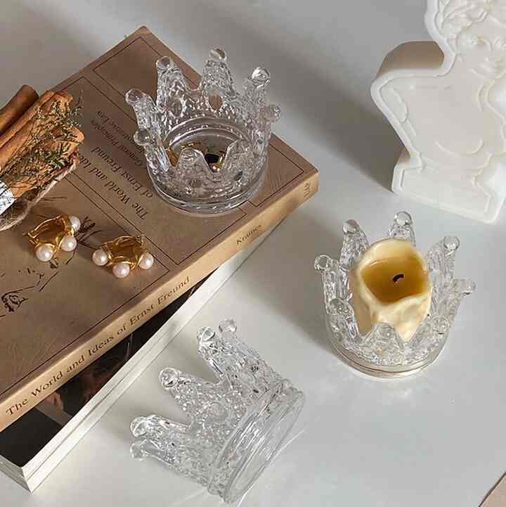 クラウン キャンドルホルダー ミニ アクセサリー 収納