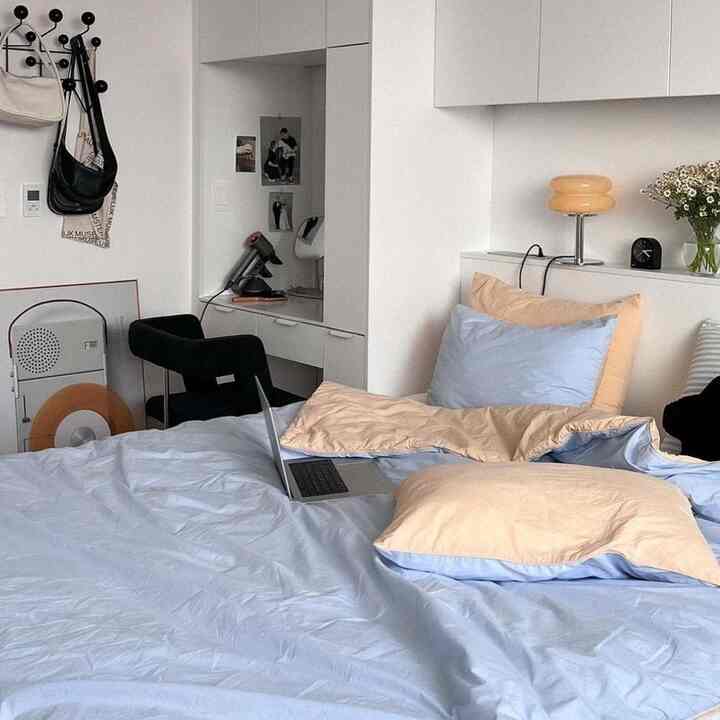 パウダー  掛け布団［2色・2サイズ］