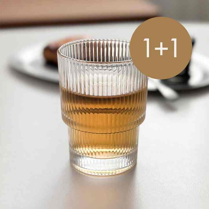 リブデザイングラス 193ml 2点セット