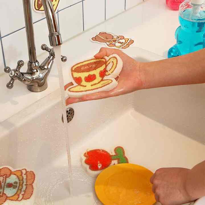 ビンテージ チューリップ covy たわし 3点セット