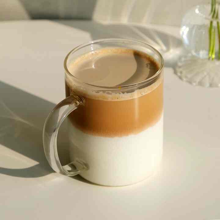 ハンドル付き 耐熱 ガラス マグカップ