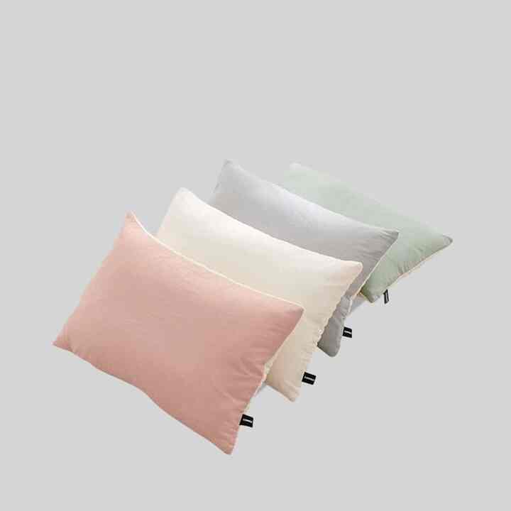 シルキー コットン 枕カバー［4色］