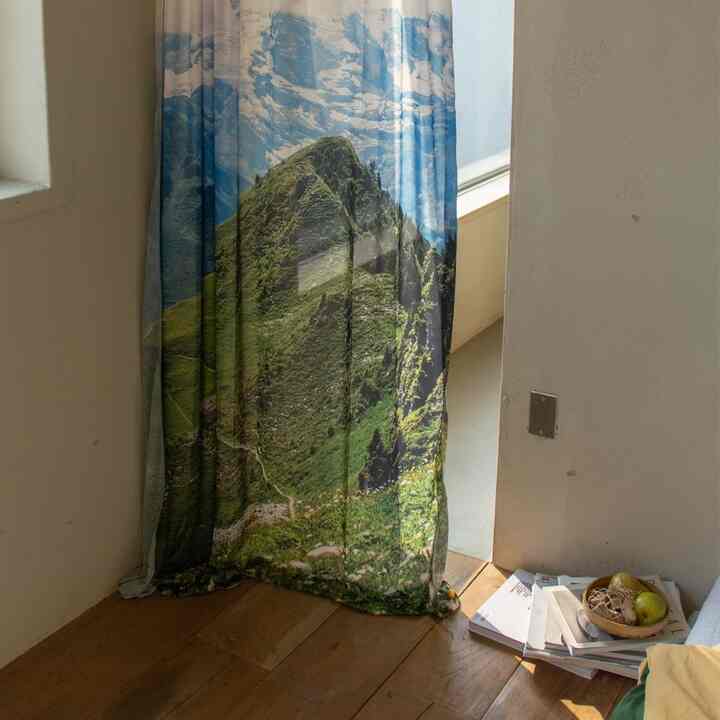 Swiss Lauterbrunnen カーテン［2種・3サイズ］