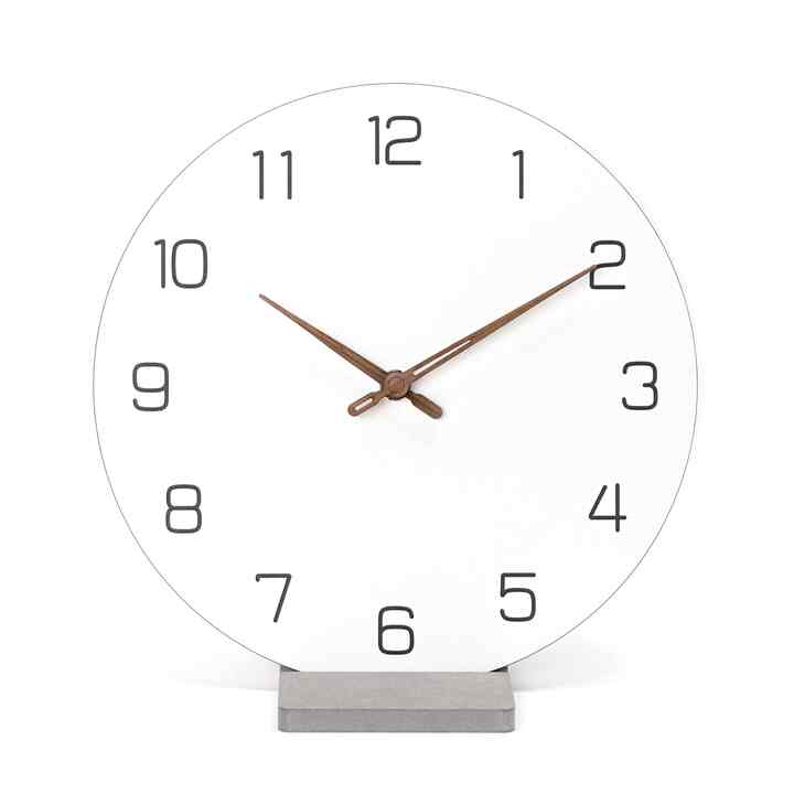 23cm 静音 壁がけ時計 B