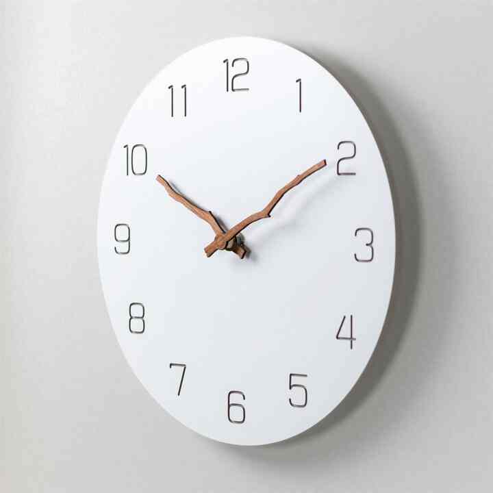 mooqs 木の枝 静音 壁がけ時計 23cm