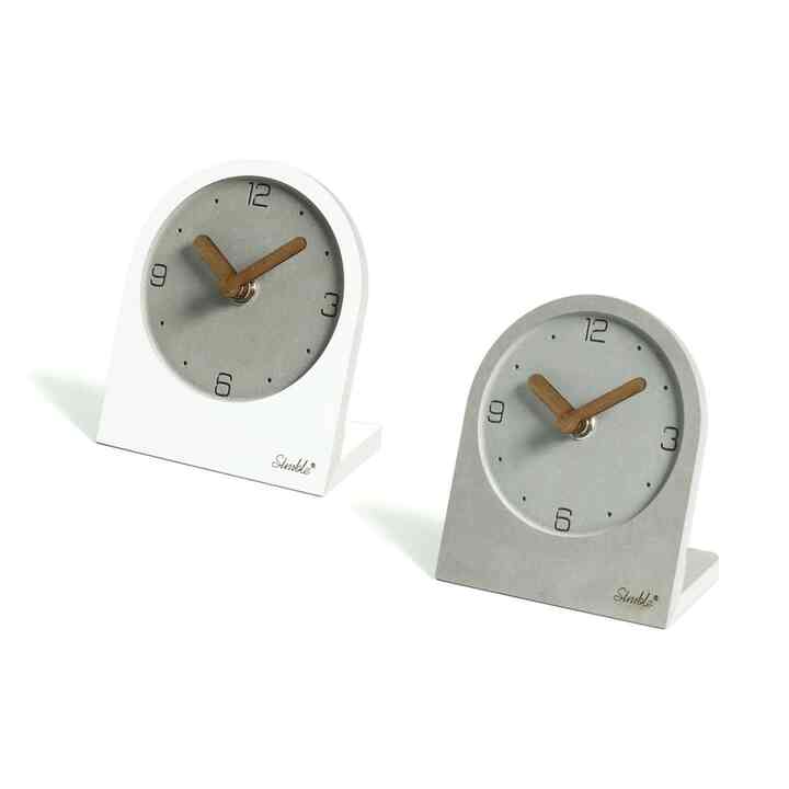 シンブル 静音 卓上時計 B［2色］