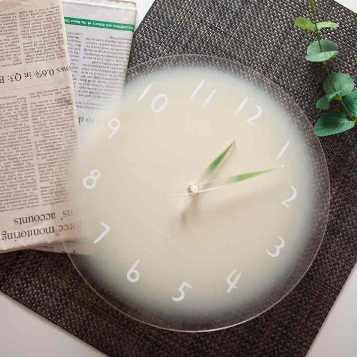 アカシアガーデン 静音 壁がけ時計［2色］