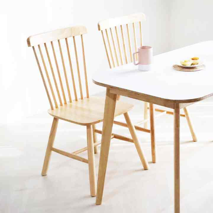 FORFOR ウッド ダイニング チェア