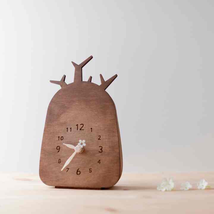 バオバブの木 静音 卓上壁がけ兼用時計