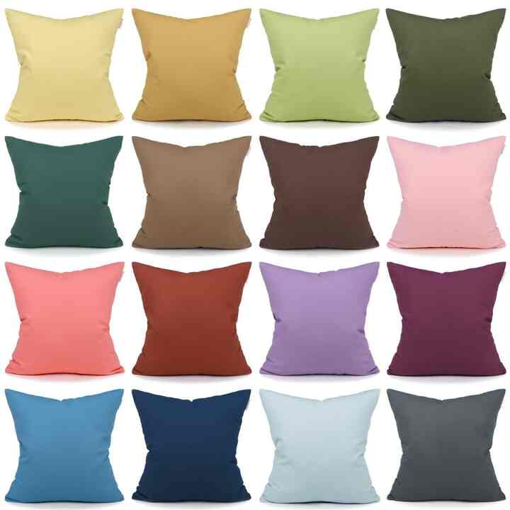 BLANC CANVAS クッションカバー［24色・2サイズ］