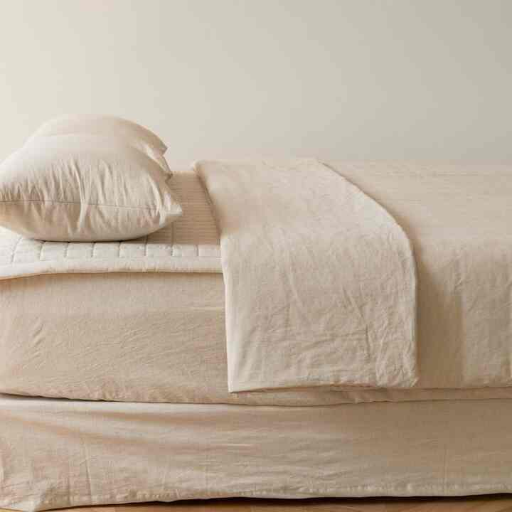 ナチュラル リネン 布団カバー［4サイズ］