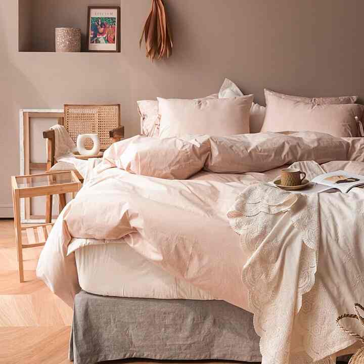 French 布団カバーセット［2色・2サイズ］