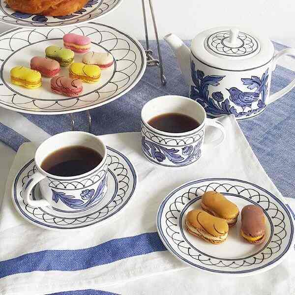 Heritage ブルーバード コーヒーカップ＆ソーサー セット