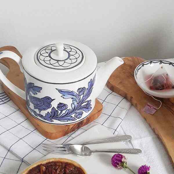 ヘリテージ エディション ブティックデザイン ブルーバード ティーポット