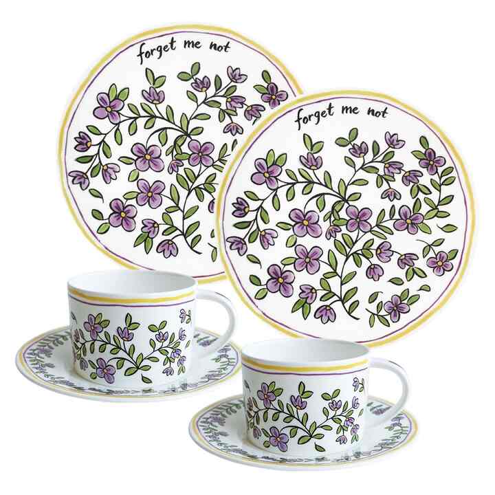 Forget me not ティータイムセット