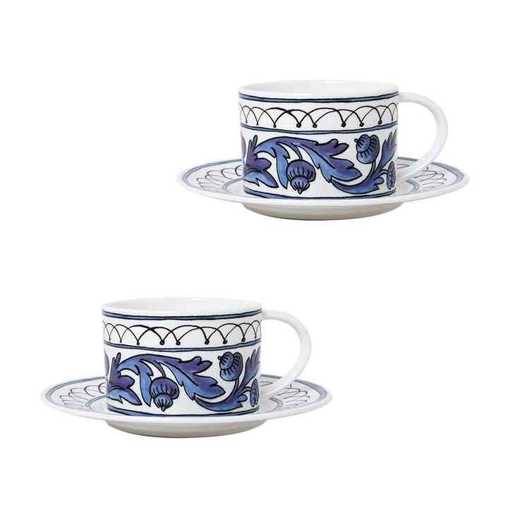 Blue Bird コーヒーカップ 2客セット