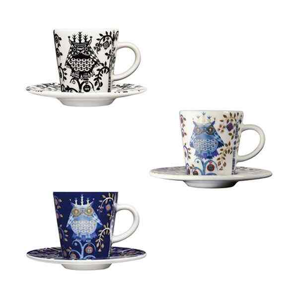 TAIKA エスプレッソカップ＆ソーサ セット［3色］