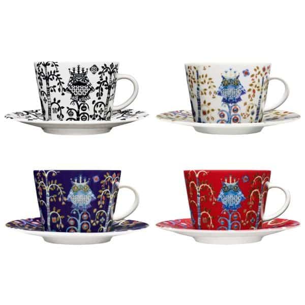 TAIKA マグカップ＆ソーサ セット［4色］