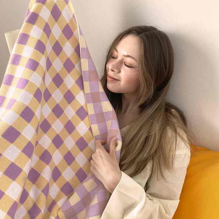 BONO ニット ブランケット