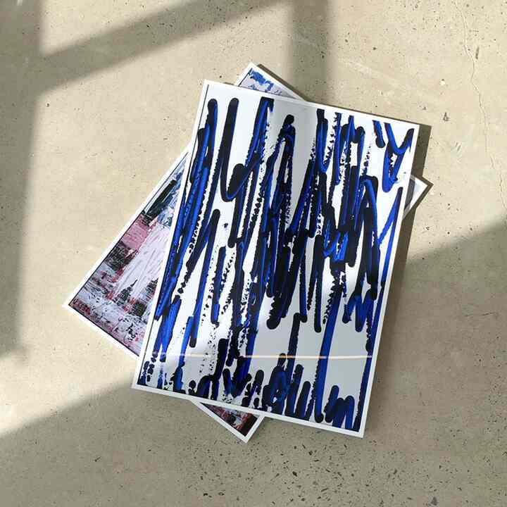 【KOO J】無題(新しい絵具) ポスター［5サイズ］