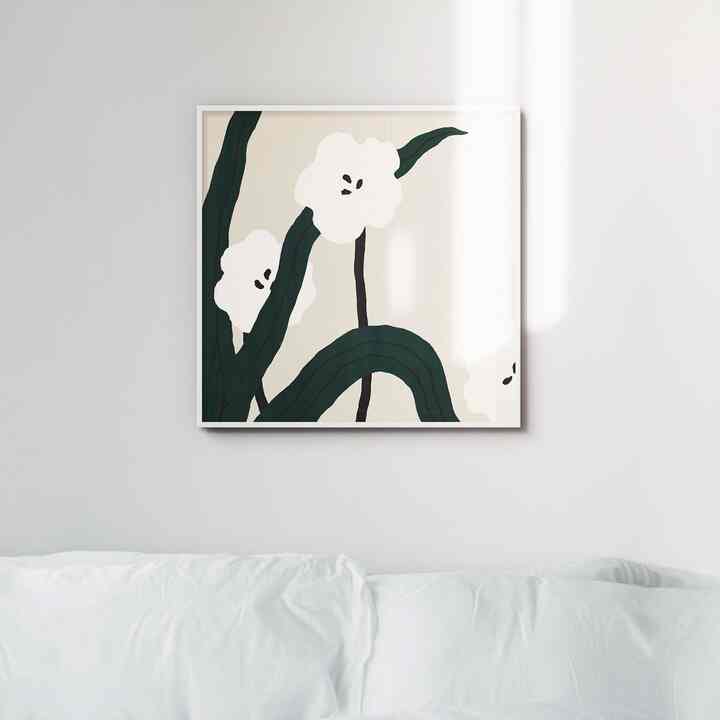 【Jae】ポスター wild flowers_beige［2サイズ］