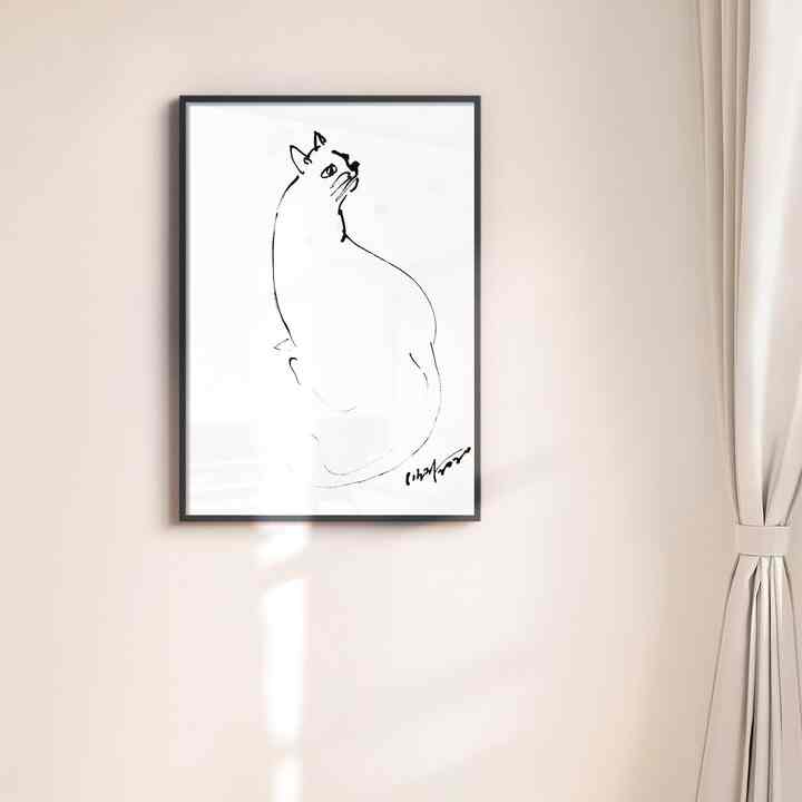 【ジョン ボラ】ねこ ポスター［5サイズ］