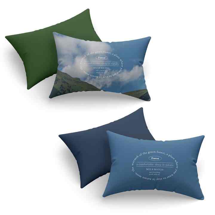 Forest 冷感 枕カバー［2色］