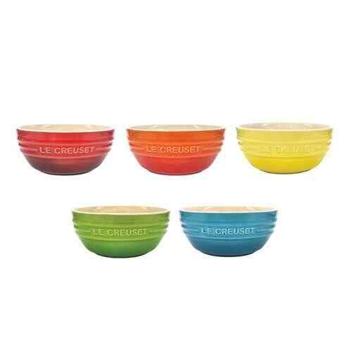 レインボー 小鉢 ボウル 14cm 5点セット