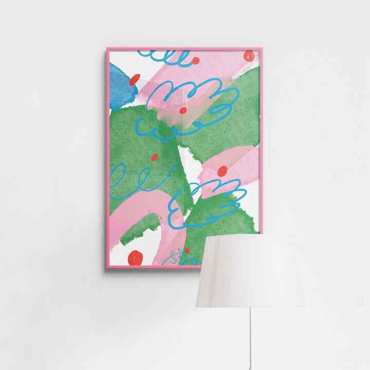 【JINA】ポスター flora［5サイズ］