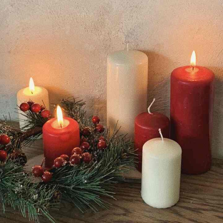 スパス フィラ キャンドル 円柱 キャンドル［2色・2サイズ］