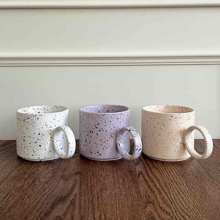 セラミック マグカップ 400ml［3色］