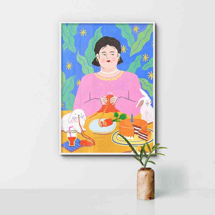 【IKOONG】ポスター にんじんの帽子作り［5サイズ］