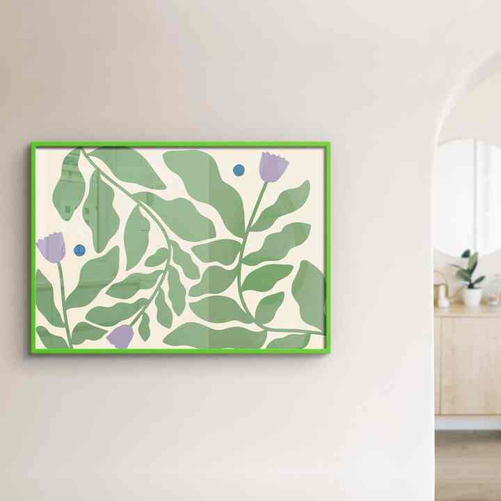 【キム ヒョンジ】ポスター Untitled_Green［5サイズ］