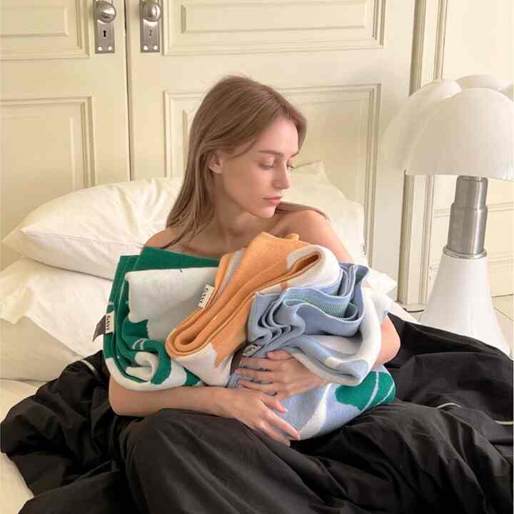 DOLCE VITA ブランケット［3色］