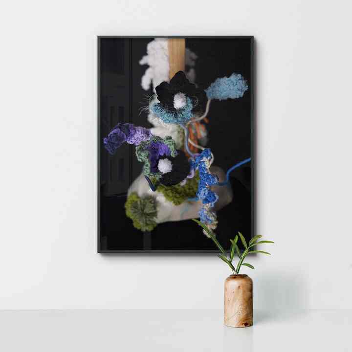 【903】ポスター time slow planet flowers 2［5サイズ］