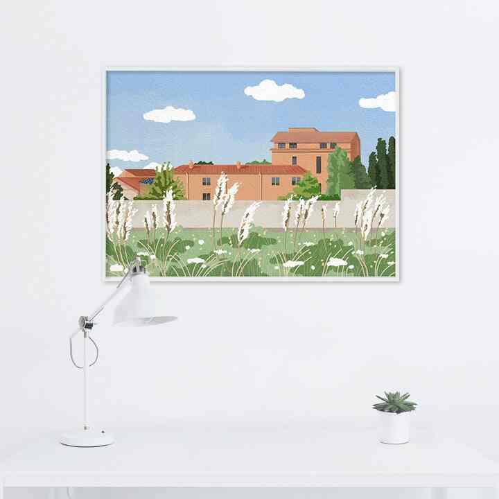 【HARO】a village in Madrid ポスター［5サイズ］