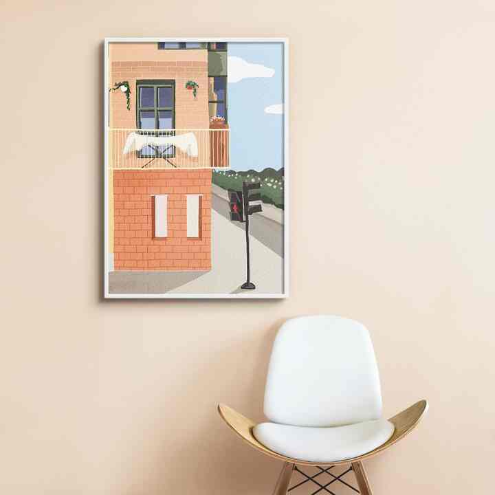 【HARO】Madrid Street ポスター［5サイズ］