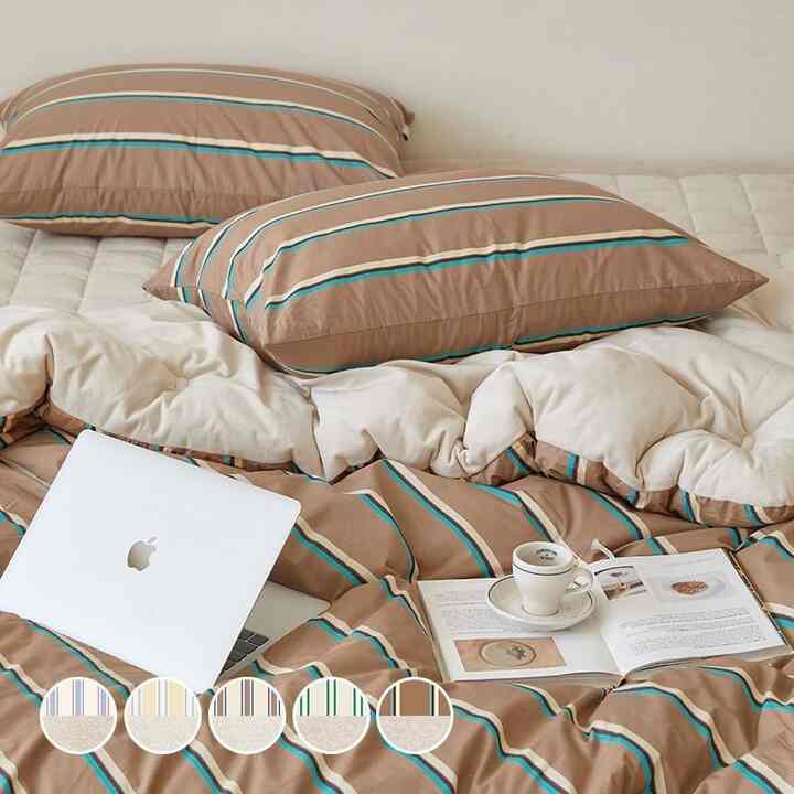 Vintage Mansion カバーのいらない布団［5色・2サイズ］