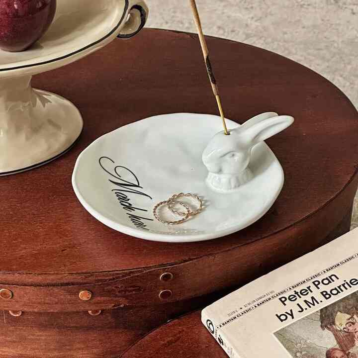 March hare うさぎ インセンス ホルダー トレイ