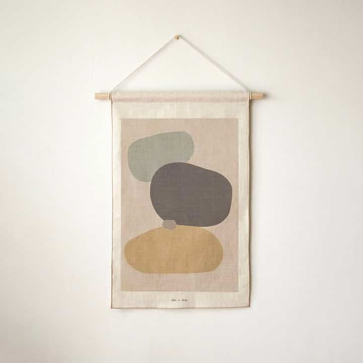 Fabric poster - woodsy