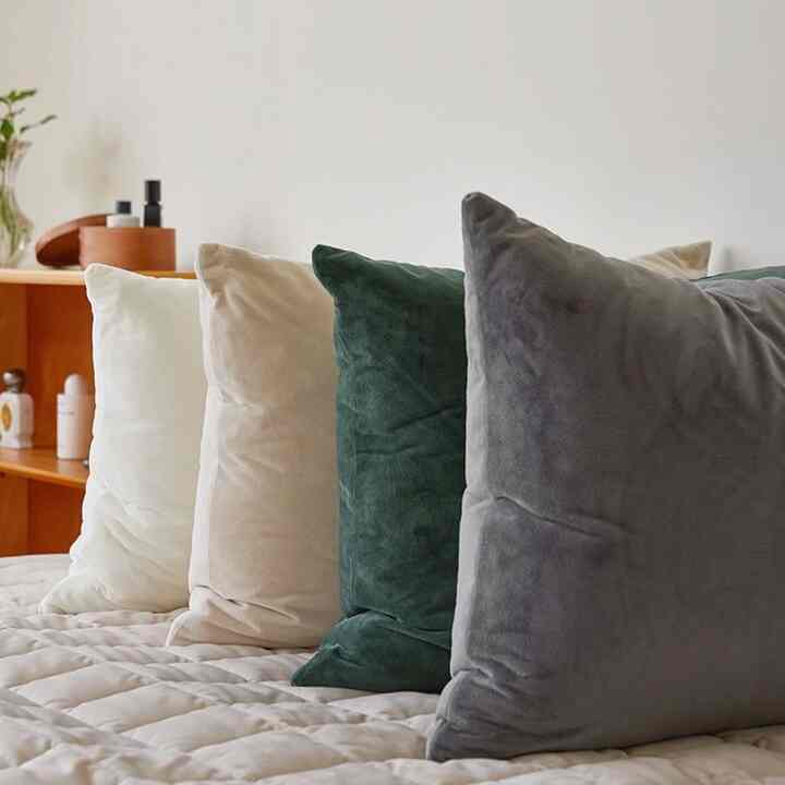 SOFT MINK 両面 マイクロファイバー 枕カバー［4色］