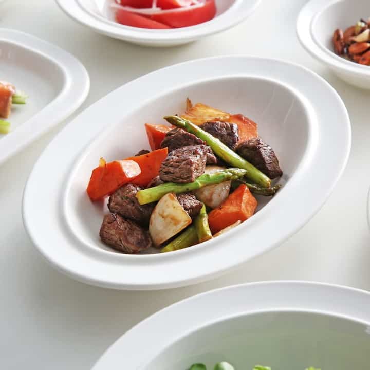 Maple オーバル ボウル 25.5cm［7色］