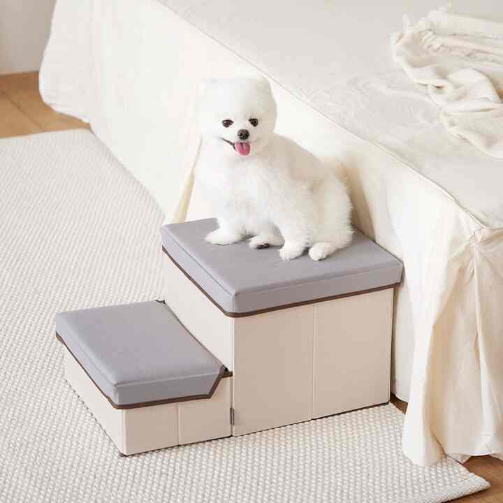 SOLID ベット用 2段 収納 ステップ［5色］