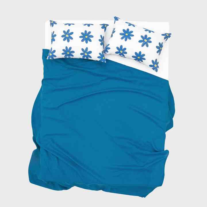 bluedaisy リネン肌カバーのいらない布団セット［2サイズ］