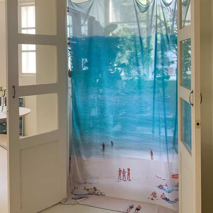 シフォン ファブリックポスター 80 Albena