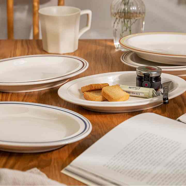 Maple オーバルプレート 23cm［7色］