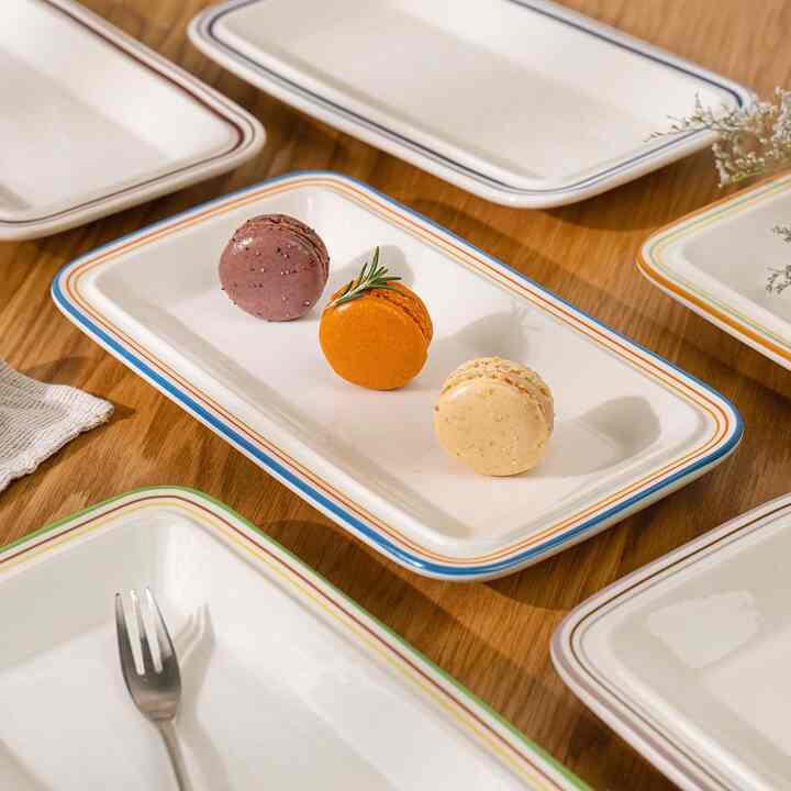 Maple 長方形 プレート 26.3cm［7色］