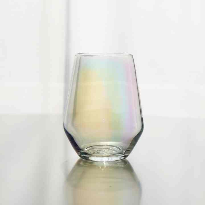 ホログラム オーロラ ドロップ オンザーロック グラス 400ml