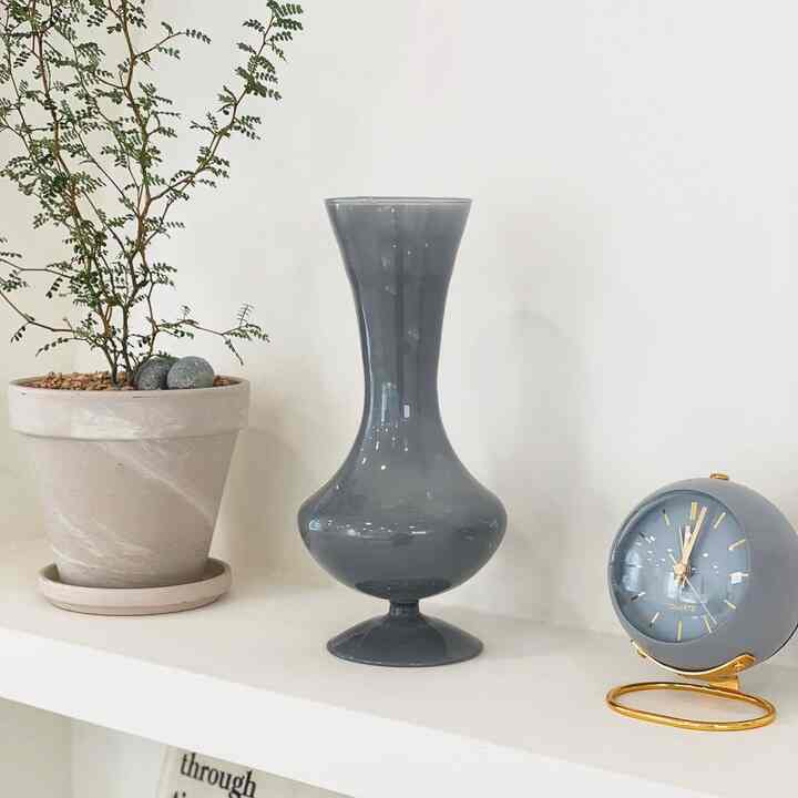 Opaline 花瓶 Bird Grey