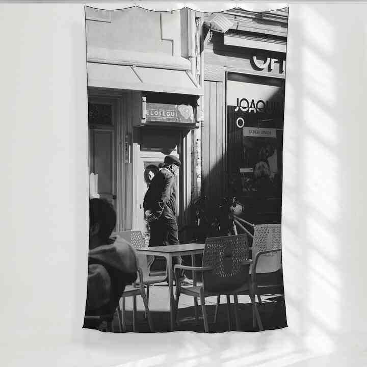 ファブリックポスターカーテン streetwalk［2サイズ］